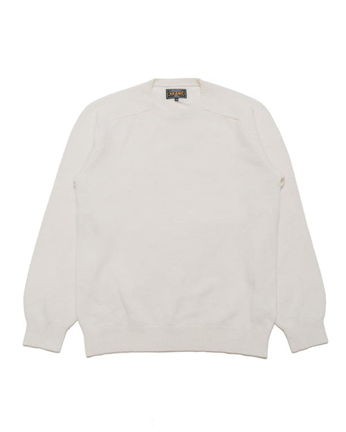 lost & found Beams Plus Beams Plus Crew 9G Off White