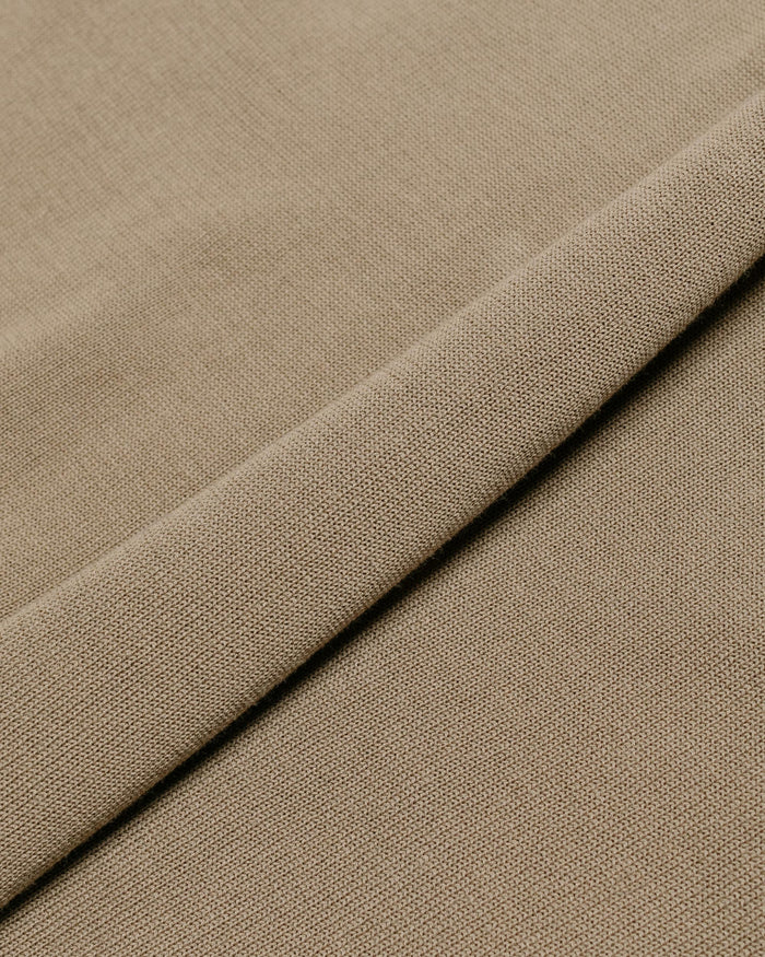 lost & found Beams Plus Beams Plus Knit Polo 12G Mocha