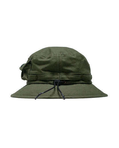 lost & found Beams Plus Beams Plus Lost & Found MIL Jungle Hat Cotton Ripstop Olive