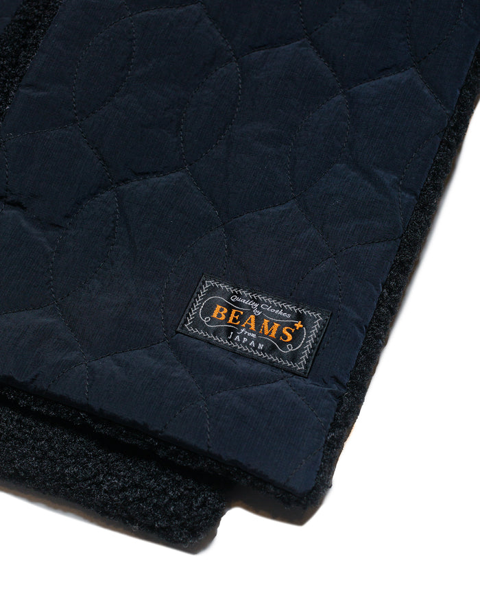 lost & found Beams Plus Beams Plus Muffler Boa Quilt Black