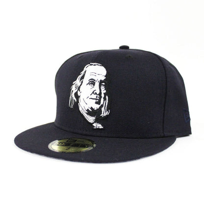 Benjamin Franklin New Era 59fifty Fitted Hat (Navy Gray Under Brim)