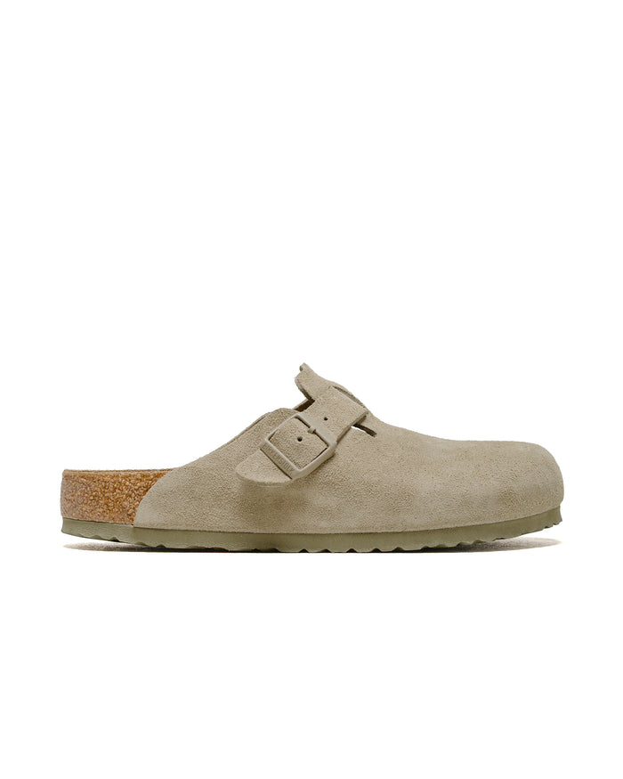 lost & found Birkenstock Birkenstock Boston Faded Khaki Suede