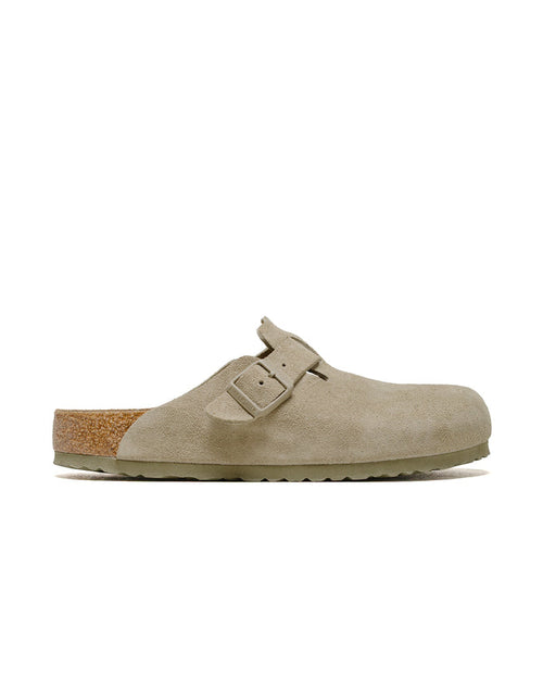 lost & found Birkenstock Birkenstock Boston Faded Khaki Suede