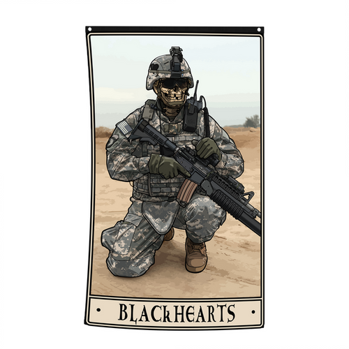 Black Hearts Flag