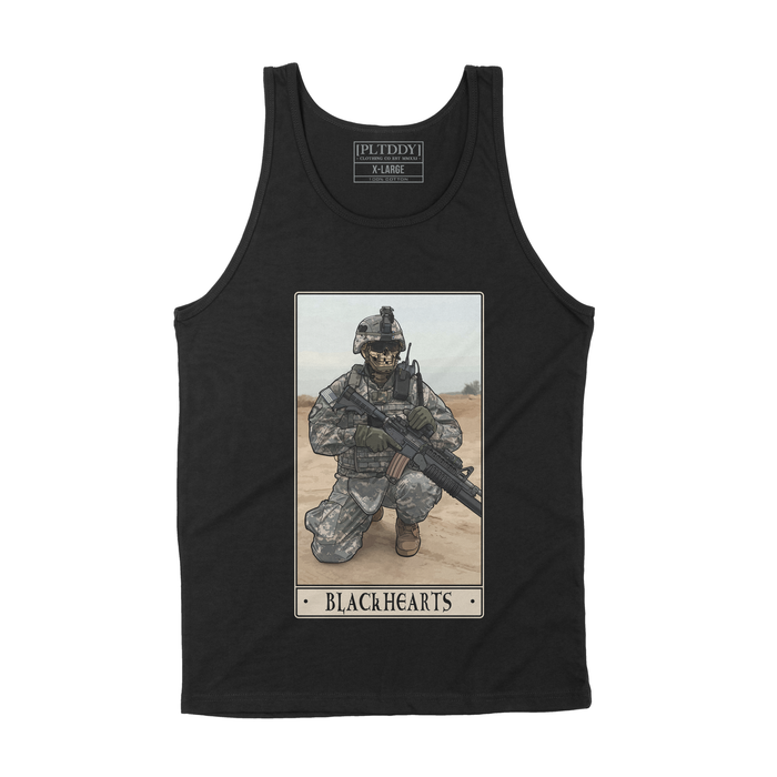 Black Hearts Tank Top