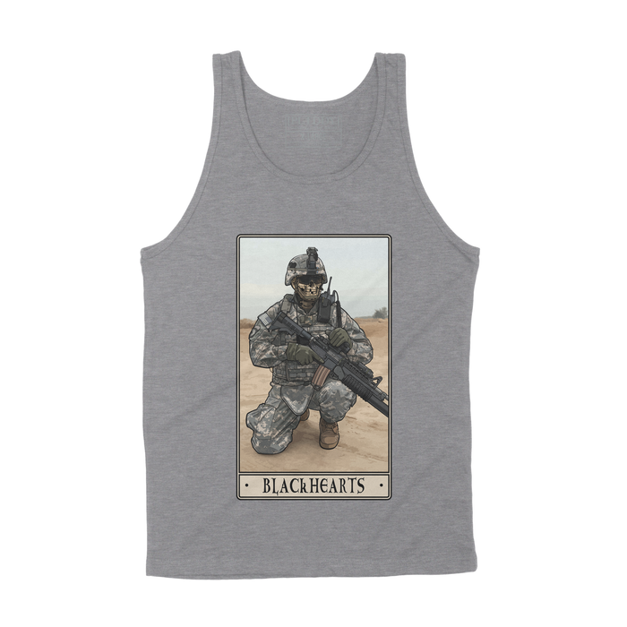 Black Hearts Tank Top