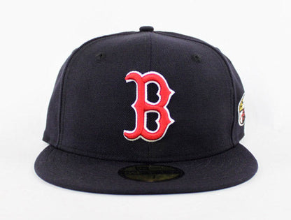 Boston Red Sox 2007 World Series New Era 59Fifty Fitted Hats (Navy)