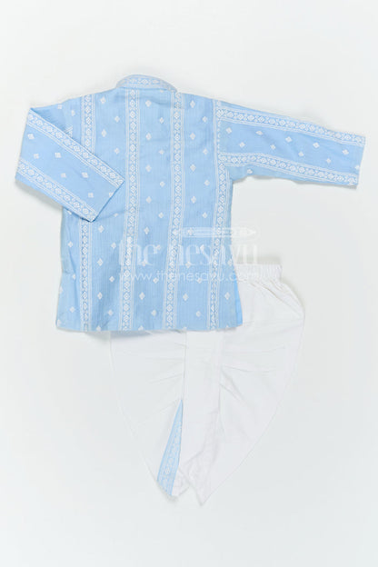 Boys Dhoti Set for Naming Ceremony and Traditional Rituals