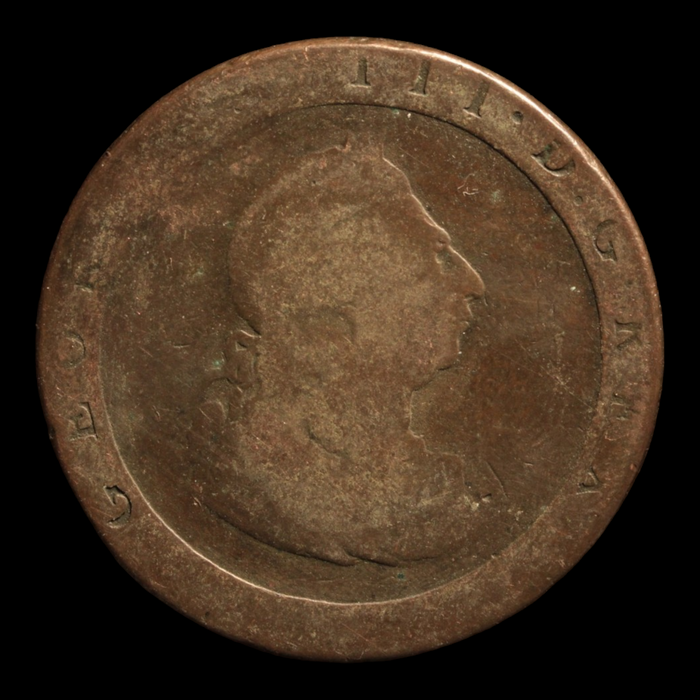 Britain, King George III, Cartwheel Penny - 1797 - British Empire