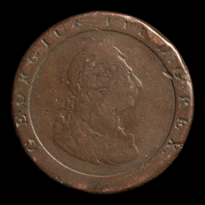 Britain, King George III, Cartwheel Penny - 1797 - British Empire