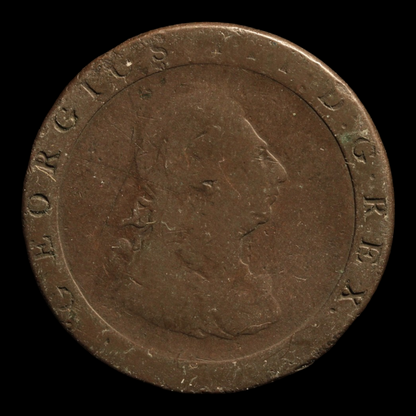 Britain, King George III, Cartwheel Penny - 1797 - British Empire