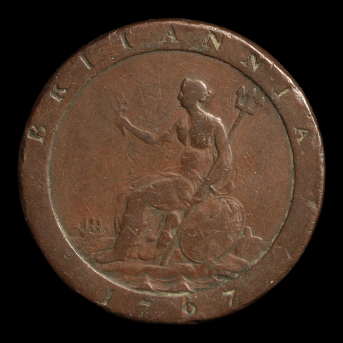 Britain, King George III, Cartwheel Penny - 1797 - British Empire