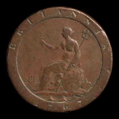Britain, King George III, Cartwheel Penny - 1797 - British Empire