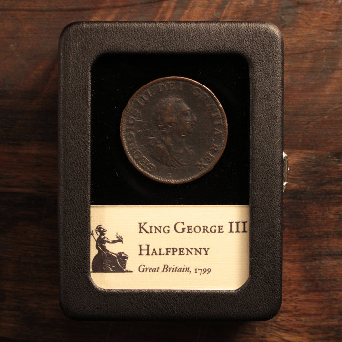Britain, King George III, Halfpenny (3rd Issue) - 1799 - British Empire