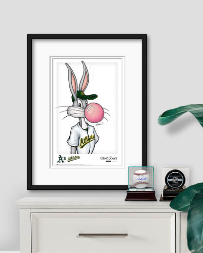 Bubblegum Bugs x MLB Athletics Limited Edition Art Print