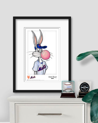 Bubblegum Bugs x MLB Mets Limited Edition Art Print