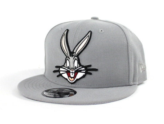 Bugs Bunny New Era 9Fifty Snapback Hat (Gray Gray Under Brim)