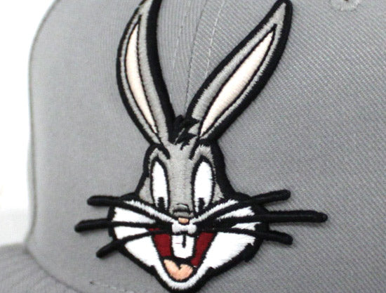 Bugs Bunny New Era 9Fifty Snapback Hat (Gray Gray Under Brim)
