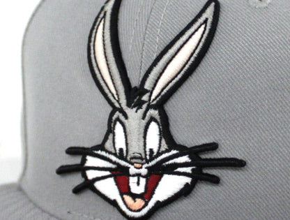 Bugs Bunny New Era 9Fifty Snapback Hat (Gray Gray Under Brim)