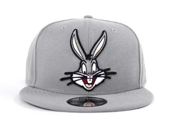 Bugs Bunny New Era 9Fifty Snapback Hat (Gray Gray Under Brim)
