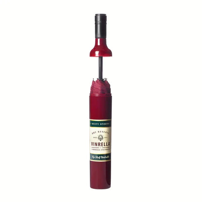 Burgundy Wine Bottle Umbrella
