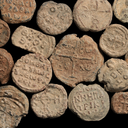 Byzantine Empire, Lead Document Seal - c. 500 to 1100 CE - Eastern Europe