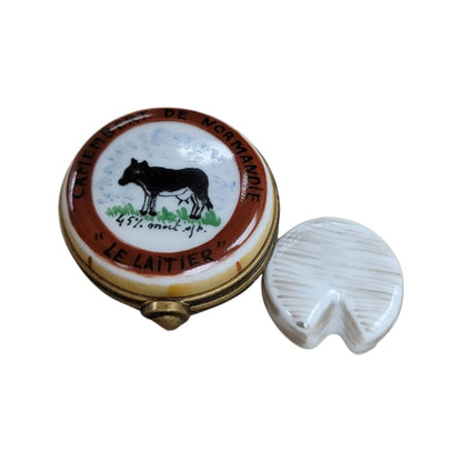 Camembert Cheese Porcelain Box Porcelain Limoges Food French Trinket Box
