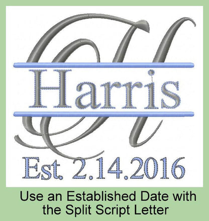 Candle Script Split Name Frame