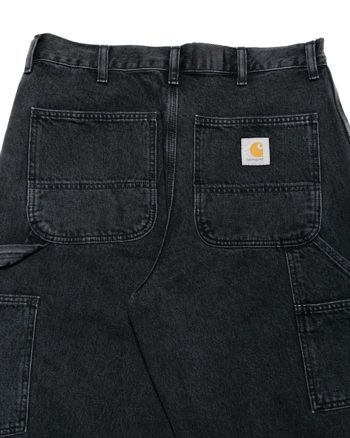 lost & found Carhartt Work In Progress Carhartt W.I.P. Double Knee Pant Denim Black Stone Washed