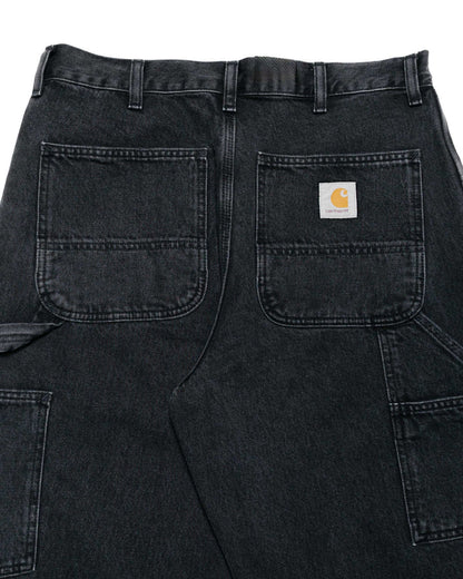 lost & found Carhartt Work In Progress Carhartt W.I.P. Double Knee Pant Denim Black Stone Washed