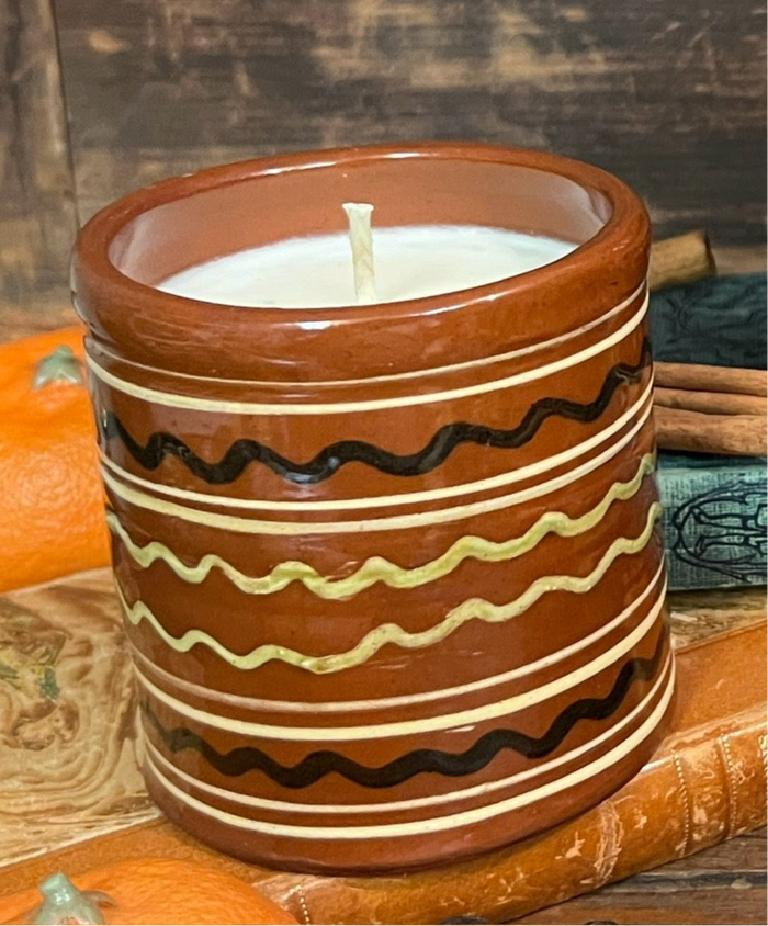 CD-OCC9 Redware Soy Candle - Orange & Clove
