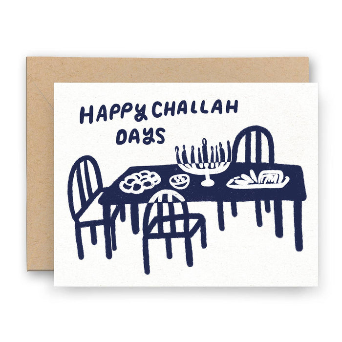 Challah Days Hanukkah Card