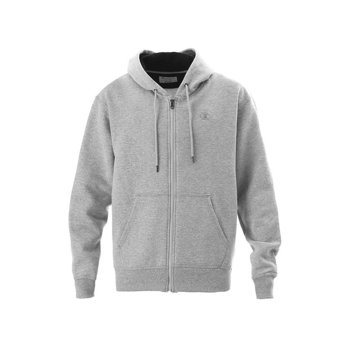 CHAMPION SUPER FLEECE FULL ZIP HOODIE (Gray)