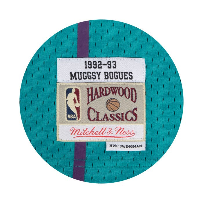 Charlotte Hornets #1 Muggsy Bogues Mitchell and Ness Swingman Jersey