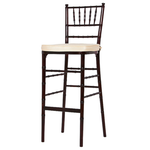 Chiavari Bar Stools, Mahogany