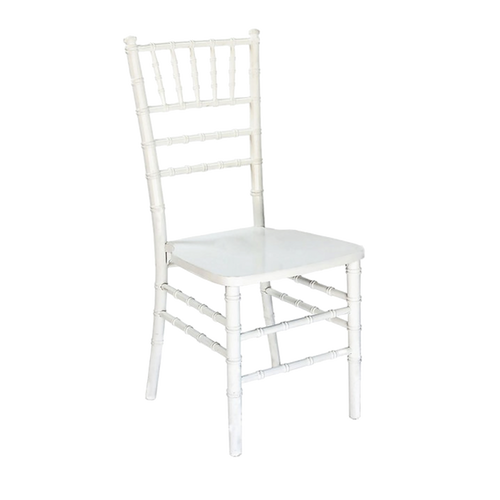 Chiavari Dining Chair: White