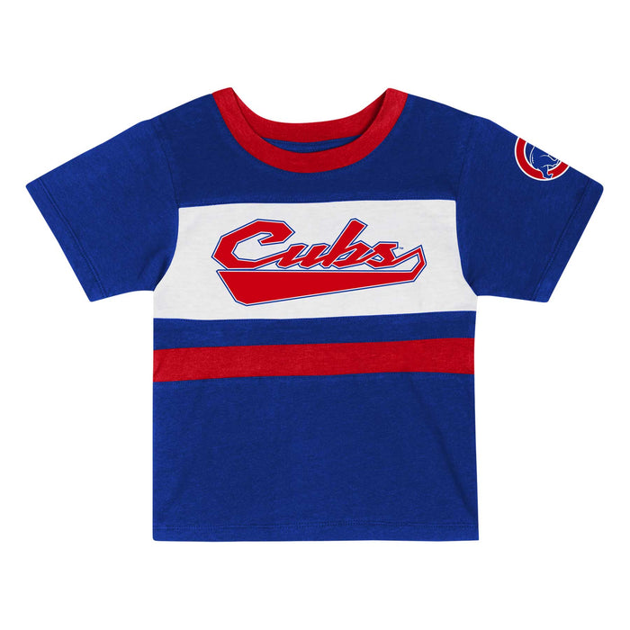Chicage Cubs Bonus Ball 2-Piece Toddler Short Set