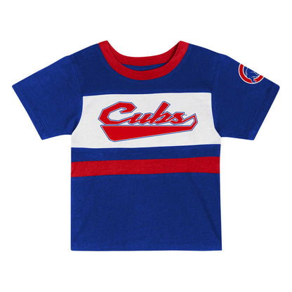 Chicage Cubs Bonus Ball 2-Piece Toddler Short Set