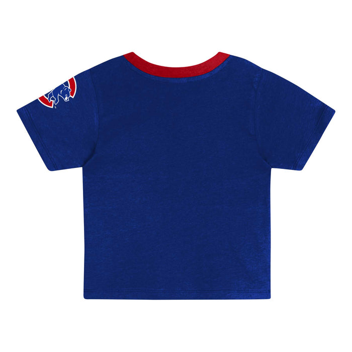 Chicage Cubs Bonus Ball 2-Piece Toddler Short Set