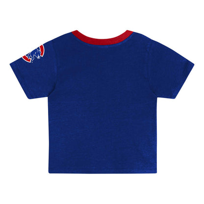 Chicage Cubs Bonus Ball 2-Piece Toddler Short Set