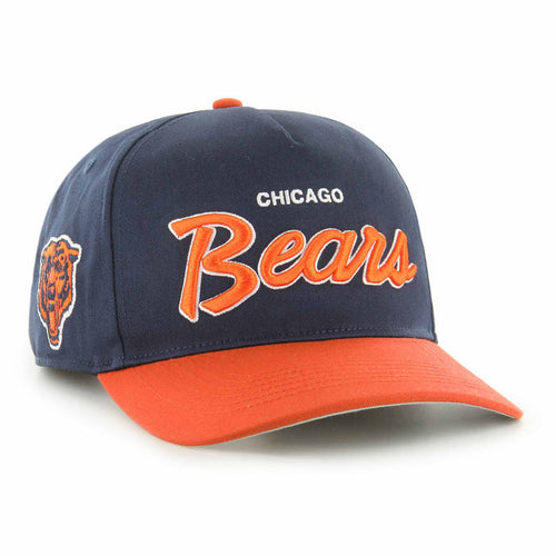 Chicago Bears 47 Brand Historic Navy Crosstown Basic Hitch Adjustable Cap