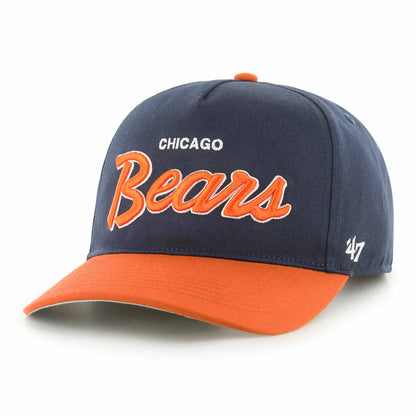 Chicago Bears 47 Brand Historic Navy Crosstown Basic Hitch Adjustable Cap