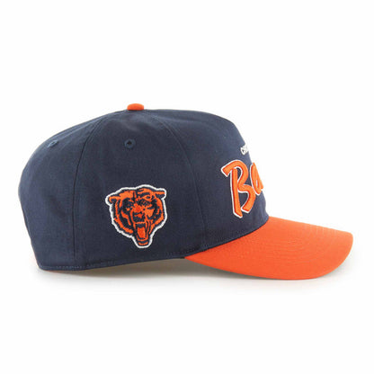 Chicago Bears 47 Brand Historic Navy Crosstown Basic Hitch Adjustable Cap