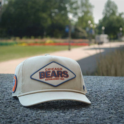 Chicago Bears 47 Brand Mojave Cairn Hitch Adjustable Cap