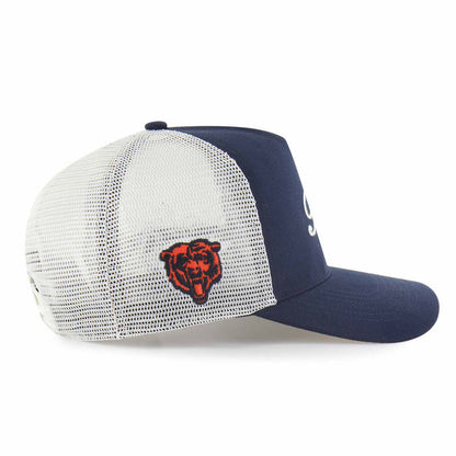 Chicago Bears 47 Brand Navy Foundational Mesh Hitch Adjustable Cap