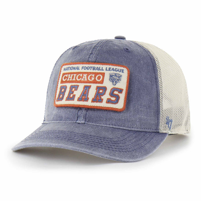 Chicago Bears 47 Brand Portal Canteen Trucker Adjustable Cap