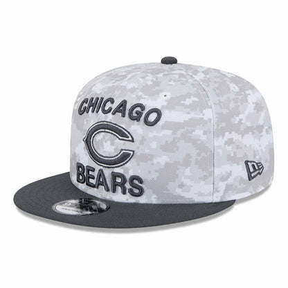 Chicago Bears New Era 2024 Salute To Service 9FIFTY Snap Back Cap