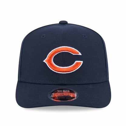 Chicago Bears New Era 9SEVENTY Navy C Stretch Snap Adjustable Cap