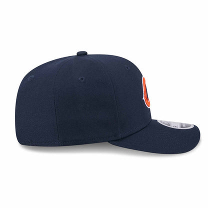 Chicago Bears New Era 9SEVENTY Navy C Stretch Snap Adjustable Cap