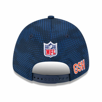 Chicago Bears New Era Sideline 9FORTY Bear Face Stretch Snap Adjustable Cap